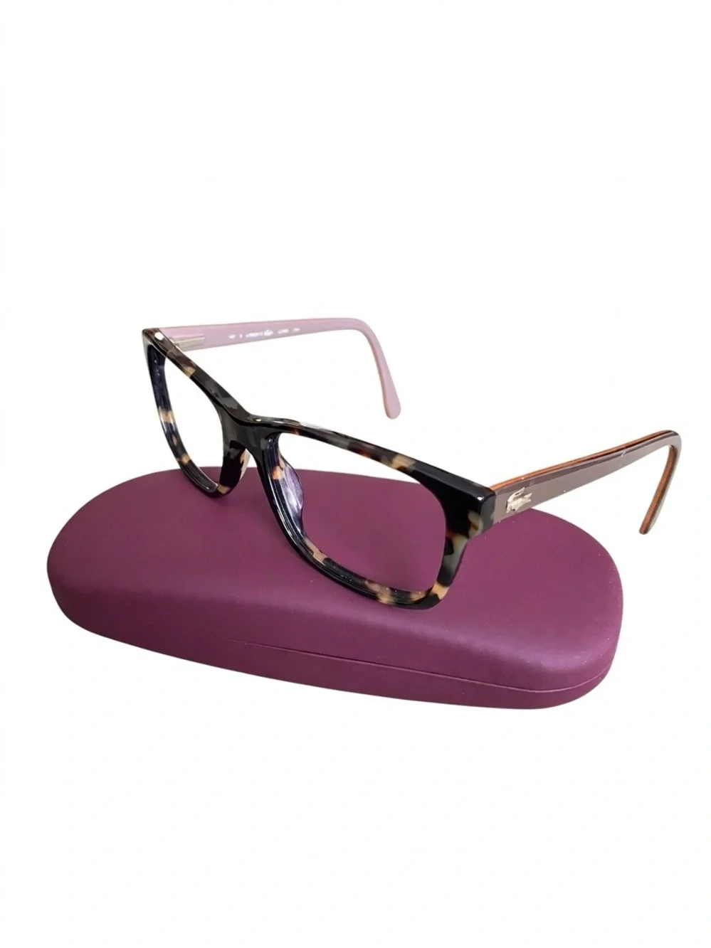 Lacoste L2746 214 Women's 54-17-140 mm Havana Eyewear Frame & Case